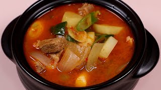 고추장찌개 이렇게만 끓여보세요 맛있게 끓이는 법 2021리뉴얼