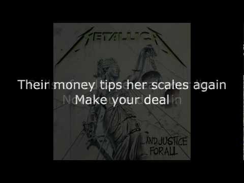 Metallica - ...And Justice For All Lyrics (HD)