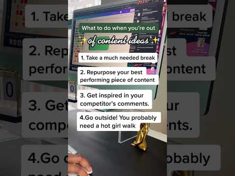 Fail proof tips for never running out of content ideas.#contentstrategy#contentmarketing #contentips