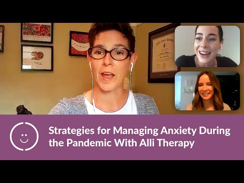 Strategies for Managing Anxiety During the Pandemic With Alli Therapy! | Kids & Company