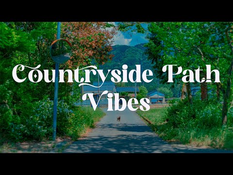 Countryside Path Vibes 🌳 Japanese Lofi Mix for Relaxation and Focus