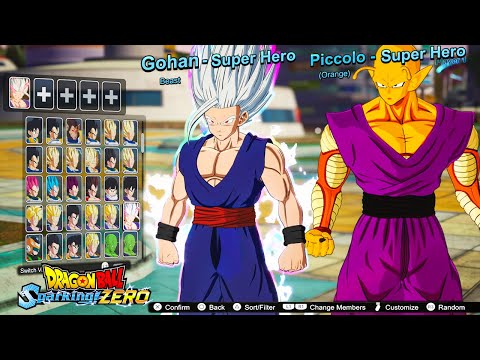 DRAGON BALL: Sparking! ZERO - New Beast Gohan & Orange Piccolo (Mod)