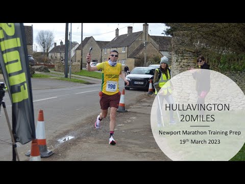 Hullavington 20miles 2023 - (Newport Marathon prep race)