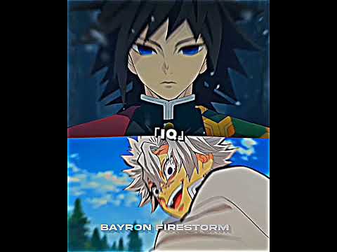 Giyuu vs Sanemi #demonslayer #shorts #viral #shortsfeed