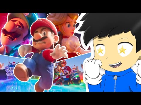 Huge Mario fan reacts to the Mario Movie trailer #2