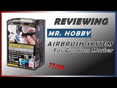 |Review| Mr. Color [Gundam Marker Airbrush System]