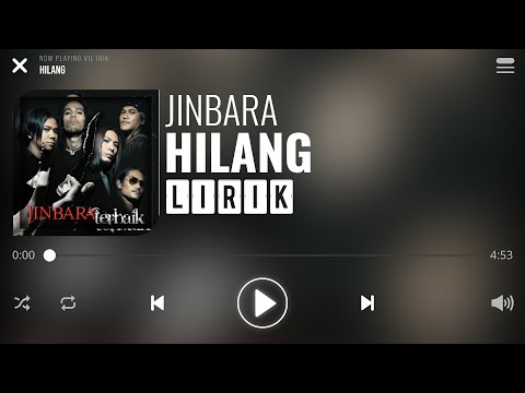 Jinbara - Hilang [Lirik]