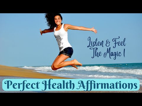 Health Affirmations ! Heal Faster For Better Life ! Listen & Feel The Magic !