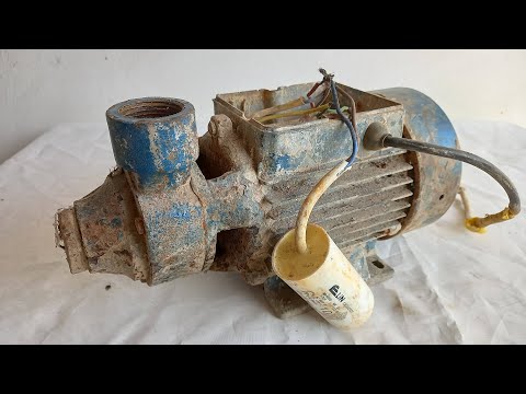 The Art of Restoring a Burned Rusty Water Pump | Restore Damaged Water Pump