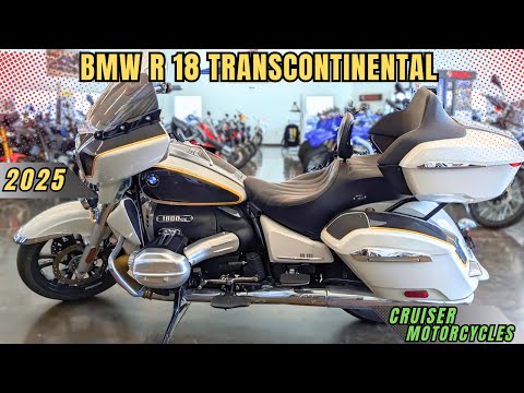 2025 BMW R 18 Transcontinental | One of the Best New Cruiser Touring Motorcycles on the Market!