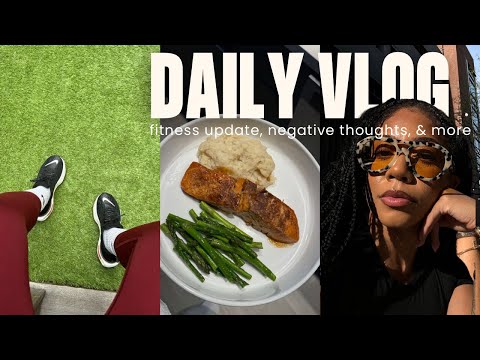 vlog | fitness update, what I've been eating, working, & more  ✨ | Faceovermatter