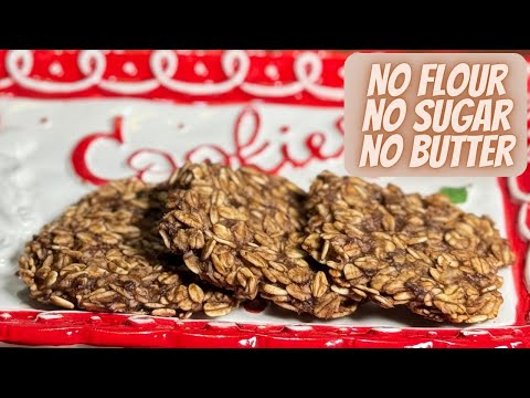 Oatmeal Cookies NO FLOUR NO SUGAR | Christmas Recipes