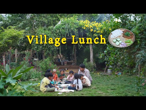 Cooking In a Traditional Mud Kitchen | Village Lunch  food | Village Kitchen Routine