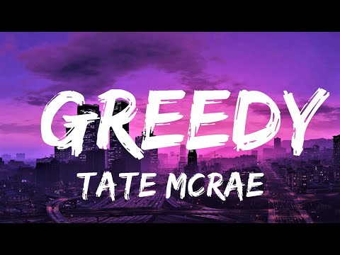 Tate McRae - greedy (Lyrics) | Lyrics Video (Official)