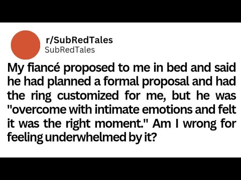 My fiancé proposed to me in bed.. #redditstorries #redditupdate