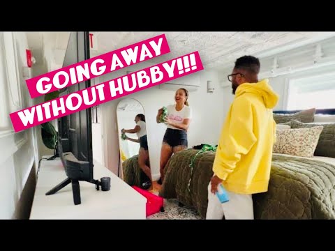 Last minute girl’s trip PRANK on hubby!!!