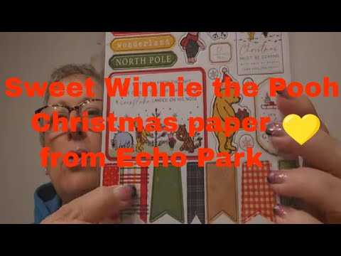 Echo Park Winnie the Pooh Christmas Mega Bundle Plus Michigan goodies