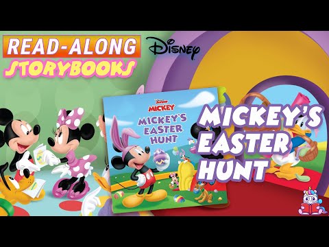 Mickey's Easter Hunt Read Along Storybook