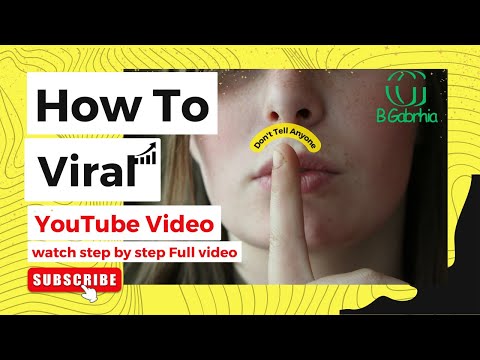 Grow up your Youtube Channel|Watch the full video|How to Viral on YouTube Video|Step-by-Step Guide|