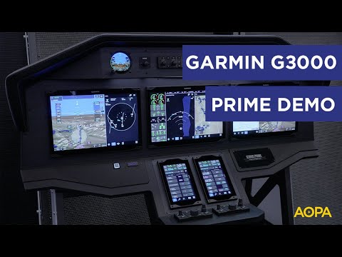 Take a closer look at Garmin's new G3000 Prime integrated flight deck