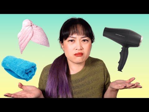 Stop drying your hair wrong: the science