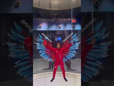 Valentine's Day Indoor Skydiving at iFLY Fort Lauderdale Wind Tunnel - #shorts #valentinesday