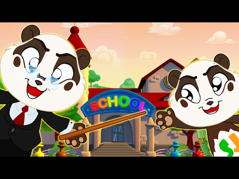 Math, Astrology & Helping Others! Panda Bo’s Fun School Adventure | Kids Animation