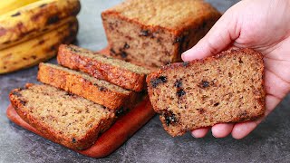 Whole Wheat Banana Cake | Eggless & Without Oven | Yummy