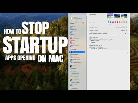 How to Stop Startup Apps From mac os #sonoma #ventura