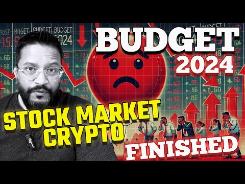 UNION BUDGET 2024 - Why its not good for retail traders stock market & crypto?