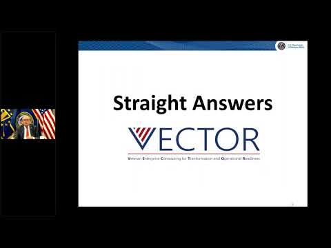 VA OSDBU Town Hall: Straight Talk, Straight Answers on VECTOR