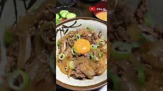 Gyudon #easytocook  #japaneserecipe  #beefrecipe  #short