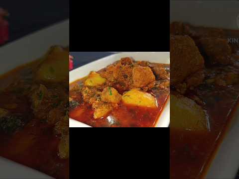 Aalu gosht shorba recipe | mutton curry recipe #muttonshorba#howtomakemuttoncurry#shortfeeds#shorts#