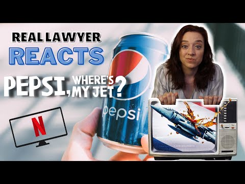 Pepsi Jet Commercial | Real Lawyer Reacts to Pepsi Where's My Jet Netflix