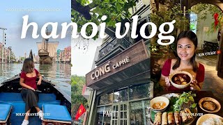 HANOI VIETNAM VLOG 2024 🇻🇳 Part 1 (DIY solo travel w/ expenses, Immigration & Places to visit & eat)