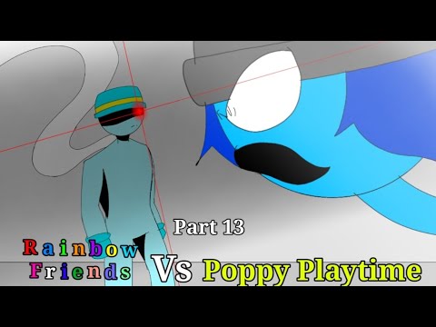 Rainbow Friends VS Poppy Playtime Part 13 (Legend VS Daddy Long legs)