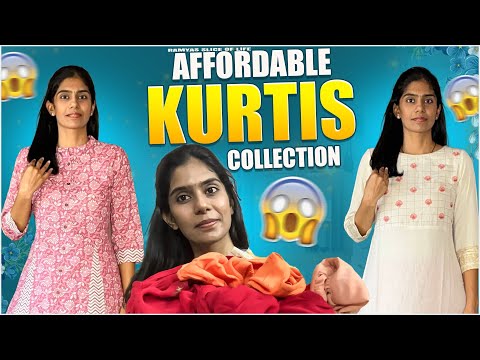 Affordable Kurtis haul from Amazon 😱 | Amazon Dress Haul  | |Festive Wear Kurtis under Budget|Ramya.