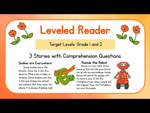 Reading for Grade 1 and Grade 2 | Reading Comprehension | Learn English Through Stories (Set 3)