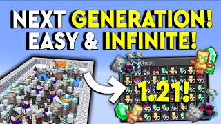 BEST 1.21 RAID FARM Minecraft Tutorial - INFINITE & EASY!