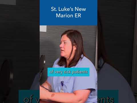 St. Luke's New Marion ER #shorts