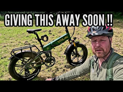 " I HAVE A PLAN " with this VITILAN i7 PRO folding electrical ebike?