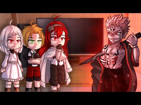 Mushoku Tensei React To Sukuna // Gacha React