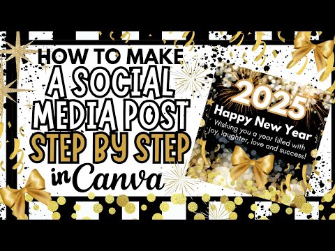 DIY Canva Social Media Facebook Post Tutorial  for Beginners in 5 minutes | Canva for Teachers