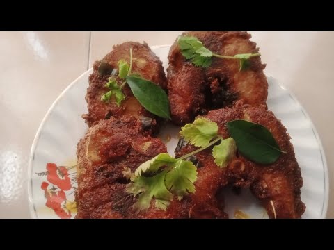 Catla Fish Fry Very Tasty And Very Simple Catla Fish Fry Recipe #catlafish#swatikkitchen#video#viral