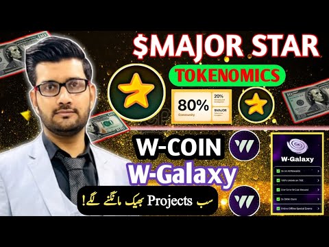 $MAJOR Amazing Tokenomics || W-COIN Update