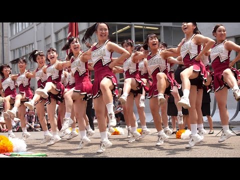 オープンキャンパス2014② 走れ！早稲田大学応援部チアリーダーズBIG BEARS