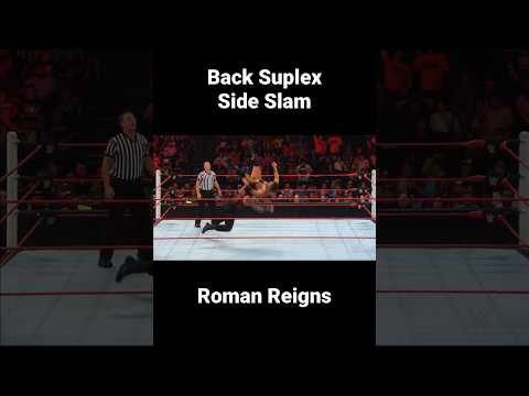 WWE: Back Suplex Side Slam