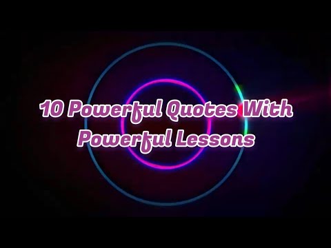 10 Powerful Quotes With Powerful Lessons #powerful #motivation #secretofsucess