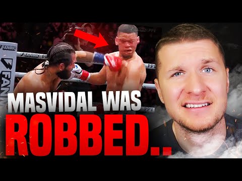 JORGE MASVIDAL GOT ROBBED.. HE BEAT NATE DIAZ | Full Fight Breakdown