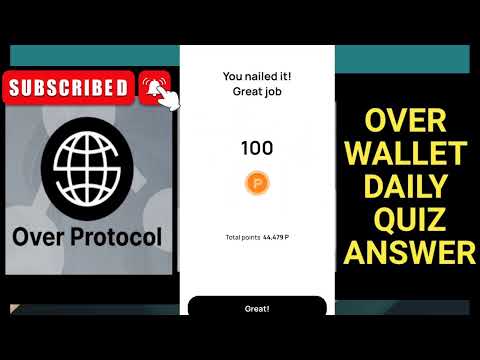 Over Wallet Quiz Answer Today  |today's over wallet quiz answer |Over WalletQuiz #overwallet